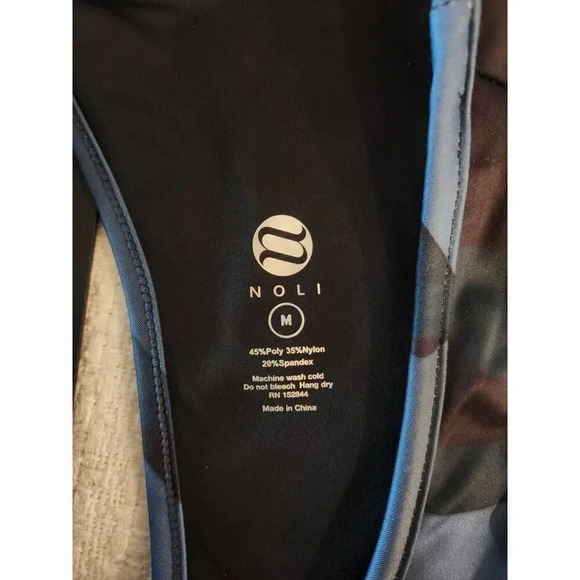 NWT Noli Warrior Bra in Blue Camo - Picture 4 of 6